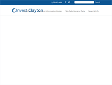 Tablet Screenshot of investclayton.com